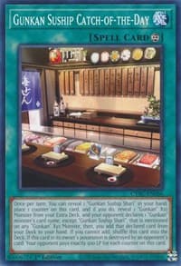 Gunkan Suship Catch-of-the-Day - Cyberstorm Access - YuGiOh card