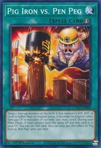Pig Iron vs. Pen Peg - Cyberstorm Access - YuGiOh card