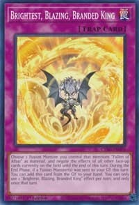 Brightest, Blazing, Branded King - Cyberstorm Access - YuGiOh card