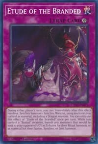 Etude of the Branded - Cyberstorm Access - YuGiOh card