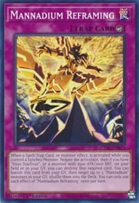 Mannadium Reframing - Cyberstorm Access - YuGiOh card