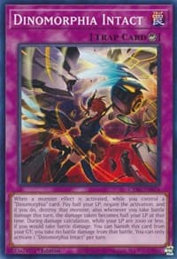 Dinomorphia Intact - Cyberstorm Access - YuGiOh card