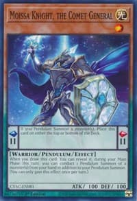Moissa Knight, the Comet General - Cyberstorm Access - YuGiOh card