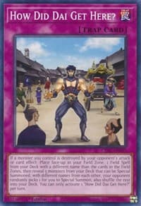 How Did Dai Get Here? - Cyberstorm Access - YuGiOh card