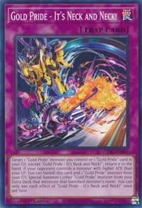 Gold Pride - It's Neck and Neck! - Cyberstorm Access - YuGiOh card