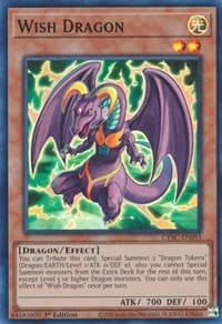 Wish Dragon - Cyberstorm Access - YuGiOh card