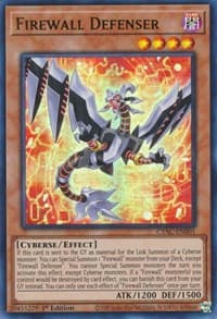 Firewall Defenser - Cyberstorm Access - YuGiOh card
