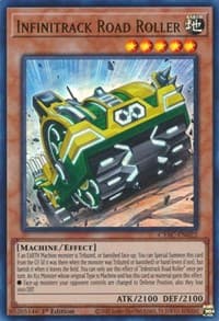 Infinitrack Road Roller - Cyberstorm Access - YuGiOh card