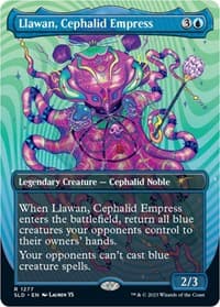 Llawan, Cephalid Empress - Secret Lair Drop Series - Magic: The Gathering card