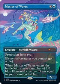 Master of Waves - Secret Lair Drop Series - Magic: The Gathering card