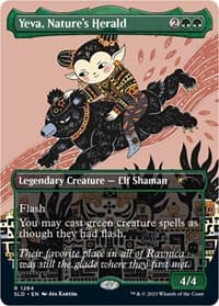 Yeva, Nature's Herald - Secret Lair Drop Series - Magic: The Gathering card