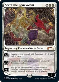 Serra the Benevolent - Secret Lair Drop Series - Magic: The Gathering card