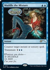 Muddle the Mixture - Secret Lair Drop Series - Magic: The Gathering card