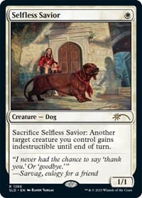 Selfless Savior - Secret Lair Drop Series - Magic: The Gathering card