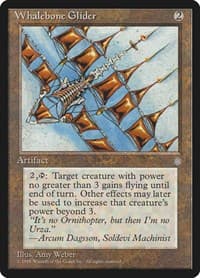 Whalebone Glider - Ice Age - Magic: The Gathering card