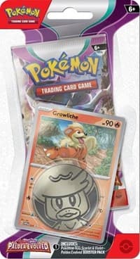Paldea Evolved Single Pack Blister [Growlithe] - SV02: Paldea Evolved - Pokemon card