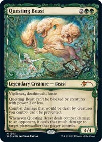 Questing Beast (Halo Foil) - Secret Lair Drop Series - Magic: The Gathering card