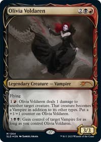 Olivia Voldaren (Halo Foil) - Secret Lair Drop Series - Magic: The Gathering card
