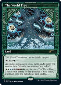The World Tree (Halo Foil) - Secret Lair Drop Series - Magic: The Gathering card
