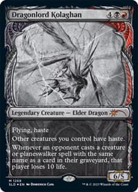 Dragonlord Kolaghan (Halo Foil) - Secret Lair Drop Series - Magic: The Gathering card