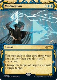 Misdirection (Halo Foil) - Secret Lair Drop Series - Magic: The Gathering card