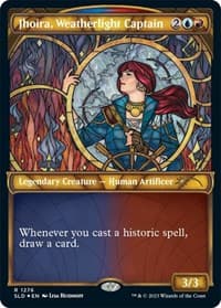 Jhoira, Weatherlight Captain (Halo Foil) - Secret Lair Drop Series - Magic: The Gathering card