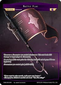 Battle Flag - Crimson Moon's Battleground - Force of Will card