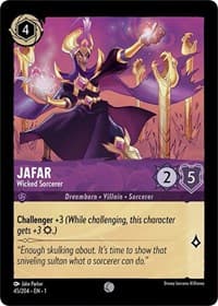 Jafar - Wicked Sorcerer - The First Chapter - Disney Lorcana card