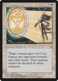 White Scarab - Ice Age - Magic: The Gathering card