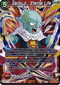 Garlic Jr., Eternal Life - Wild Resurgence - Dragon Ball Super: Masters card