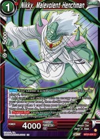 Nikky, Malevolent Henchman - Wild Resurgence - Dragon Ball Super: Masters card