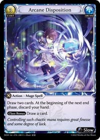Arcane Disposition - Dawn of Ashes 1st Edition - Grand Archive TCG card