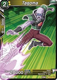 Tagoma - Wild Resurgence - Dragon Ball Super: Masters card