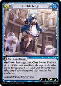 Bubble Mage - Dawn of Ashes 1st Edition - Grand Archive TCG card