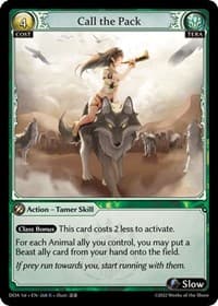 Call the Pack - Dawn of Ashes 1st Edition - Grand Archive TCG card