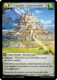 Camelot, Impenetrable - Dawn of Ashes 1st Edition - Grand Archive TCG card