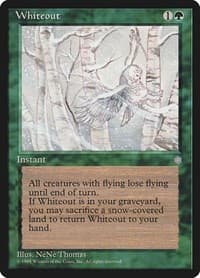 Whiteout - Ice Age - Magic: The Gathering card