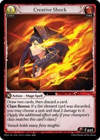 Creative Shock - Dawn of Ashes 1st Edition - Grand Archive TCG card