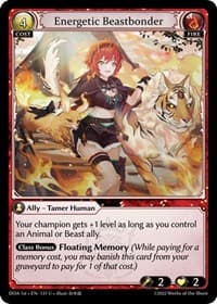 Energetic Beastbonder - Dawn of Ashes 1st Edition - Grand Archive TCG card