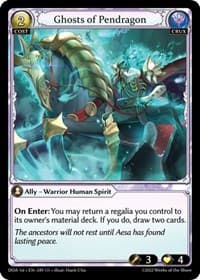 Ghosts of Pendragon - Dawn of Ashes 1st Edition - Grand Archive TCG card