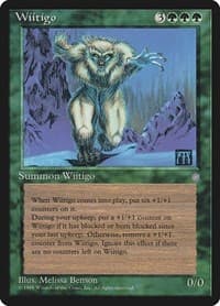 Wiitigo - Ice Age - Magic: The Gathering card