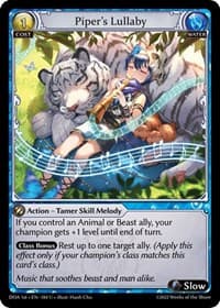 Piper's Lullaby - Dawn of Ashes 1st Edition - Grand Archive TCG card