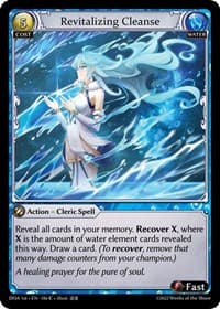 Revitalizing Cleanse - Dawn of Ashes 1st Edition - Grand Archive TCG card