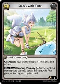 Smack with Flute - Dawn of Ashes 1st Edition - Grand Archive TCG card