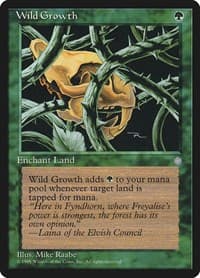 Wild Growth - Ice Age - Magic: The Gathering card