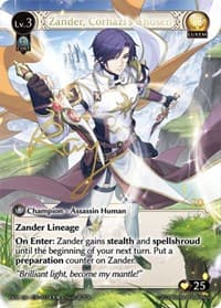 Zander, Corhazi's Chosen (CUR) - Dawn of Ashes 1st Edition - Grand Archive TCG card