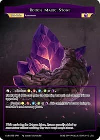 Rough Magic Stone - Crimson Moon's Battleground - Force of Will card