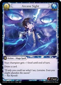 Arcane Sight - Dawn of Ashes Starter Decks - Grand Archive TCG card