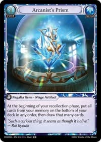 Arcanist's Prism - Dawn of Ashes Starter Decks - Grand Archive TCG card