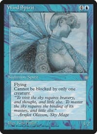 Wind Spirit - Ice Age - Magic: The Gathering card